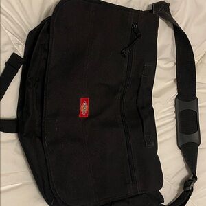Dickies Black Messenger Bag